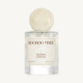 The Scented Canine Aloha Coco dog perfume in a 50ml glass bottle with a round marble-effect cap.